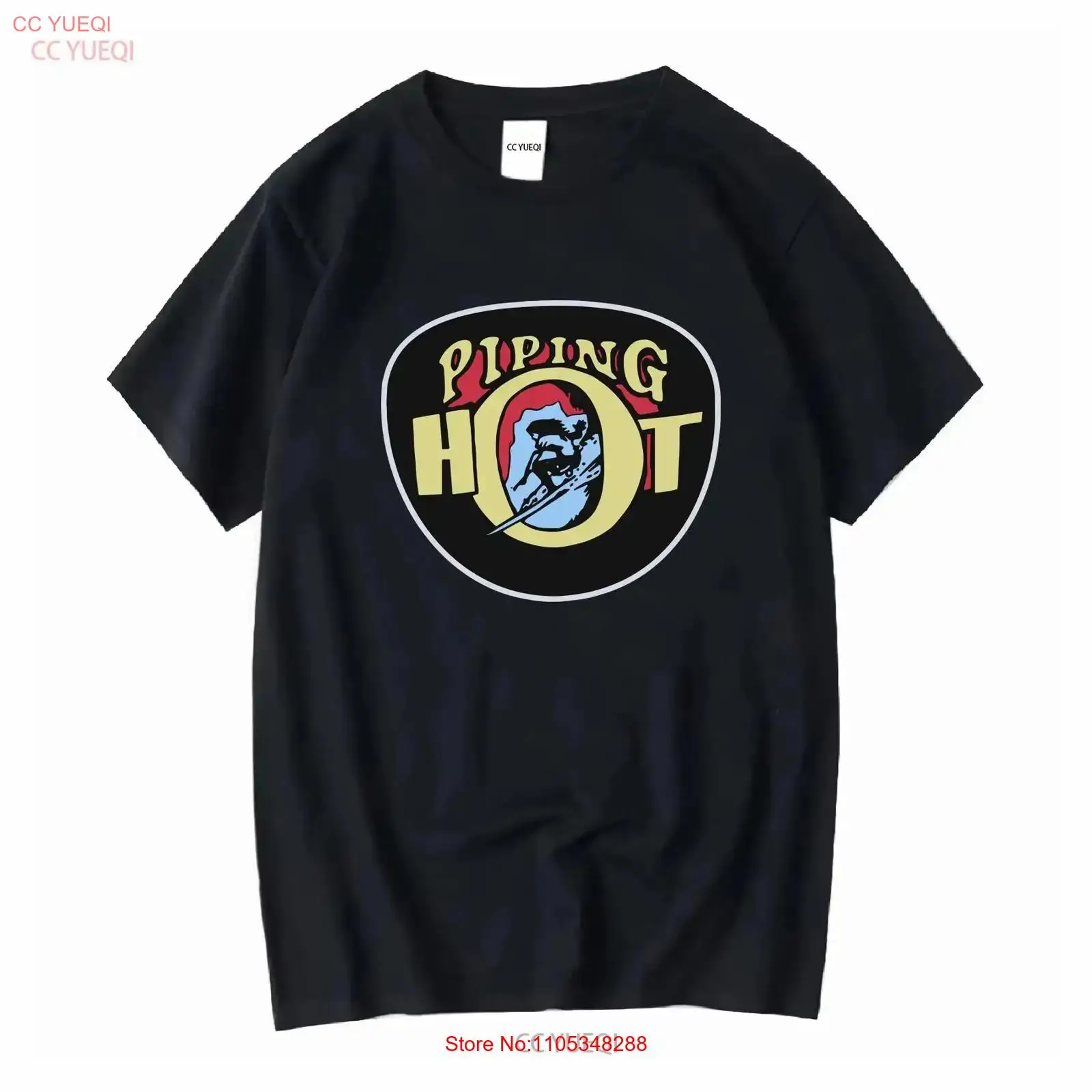 Mens Fashion Magazines - Kaos surfing retro PIPING HOT SURFING
