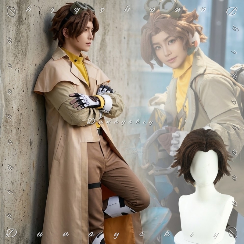Trench Coat Men - Ove Watch2 Kostum Cosplay Mantel Gaun