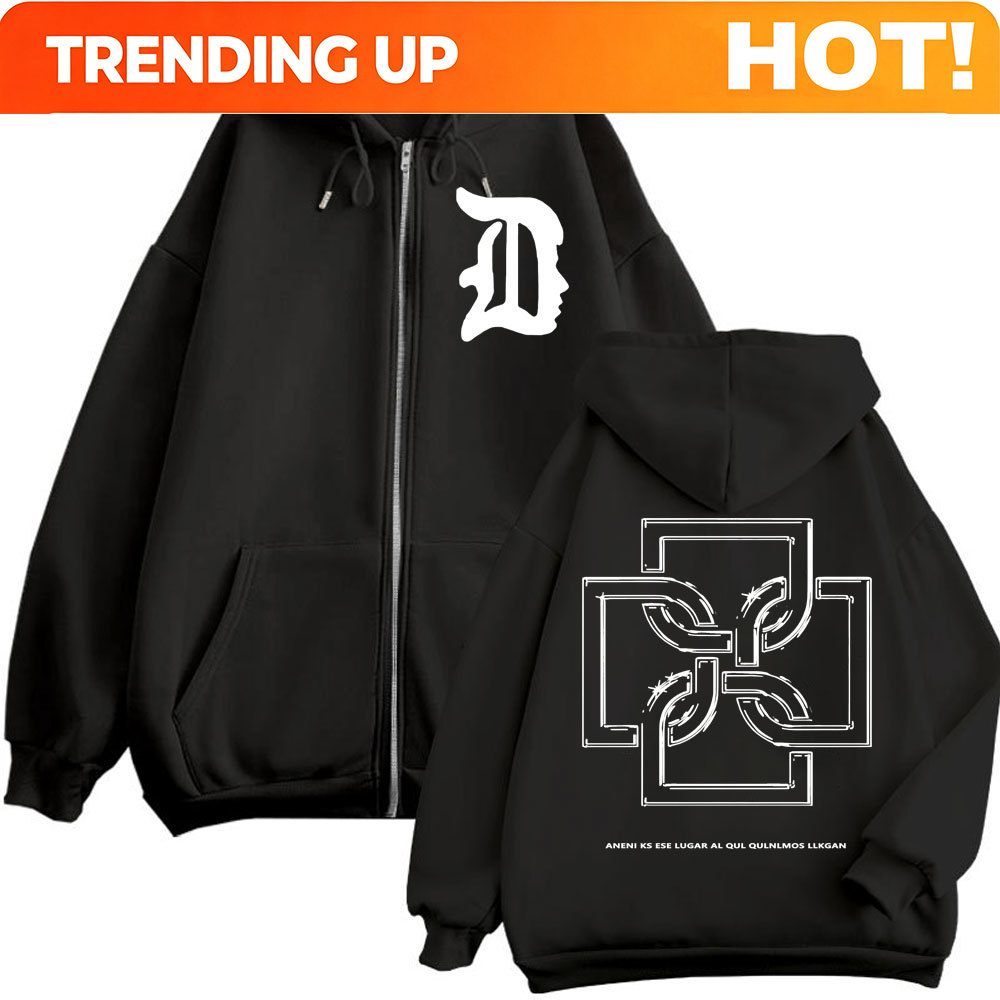 Men'S Fashion Zipper Hoodie - Hoodie Zipper Grafis Logo Rapper Duki