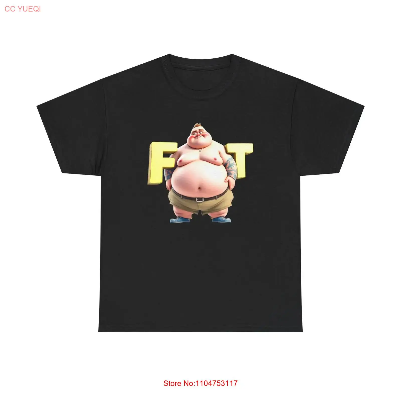 Men'S Fashion For Fat Guys - Kaos Pria Gemuk Lucu, Humor Unik