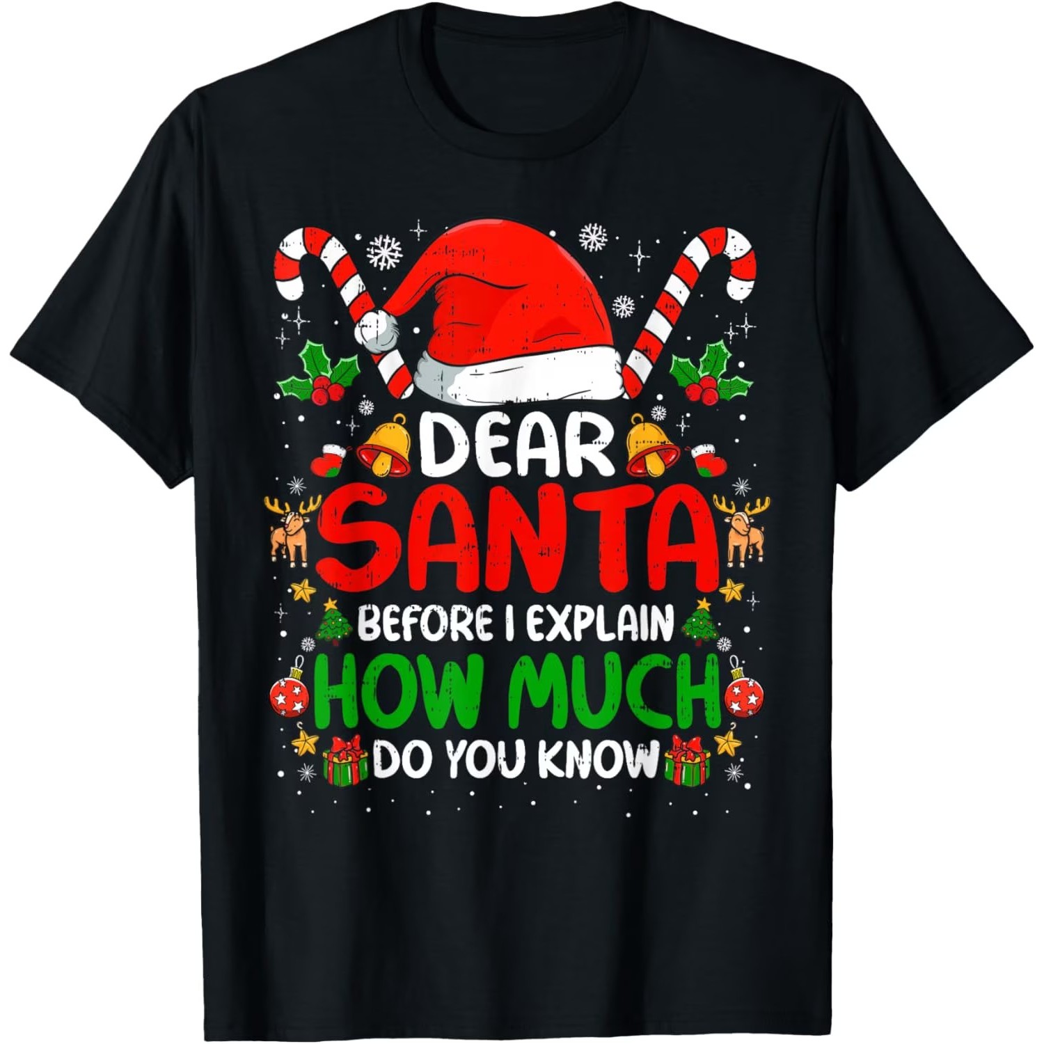 Men'S Fashion Explained - Kepada Santa, Saya Bisa Menjelaskan, Kaos
