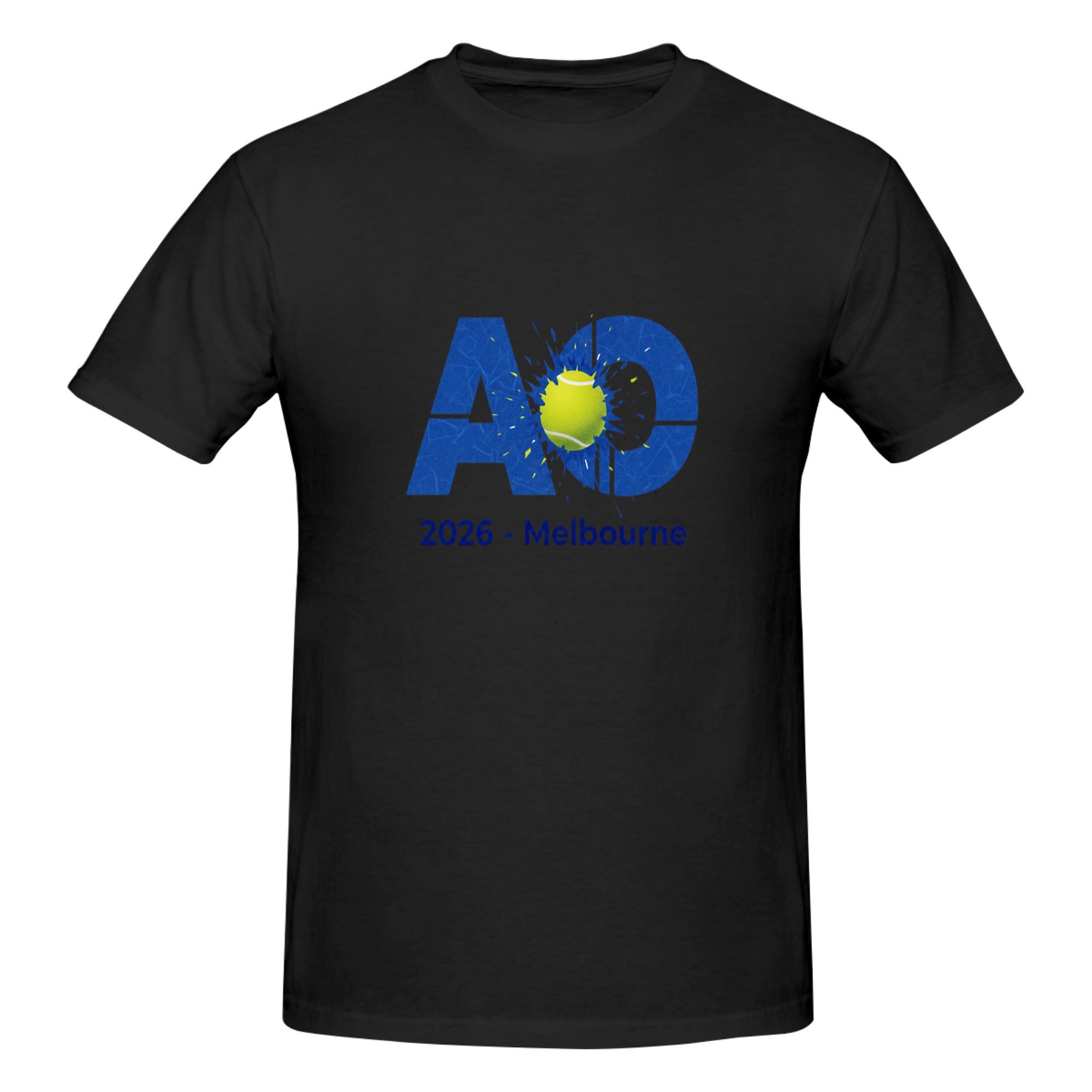 Mens Fashion Melbourne - Kaus Cetak Pria Desain Aksi Grand