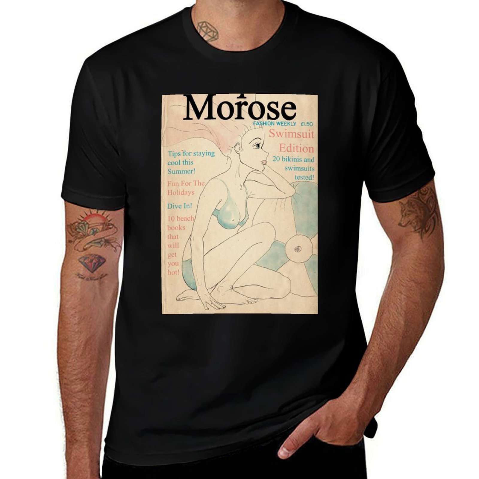 Mens Fashion Magazines - Kaos Edisi Bikini dan Pakaian Renang