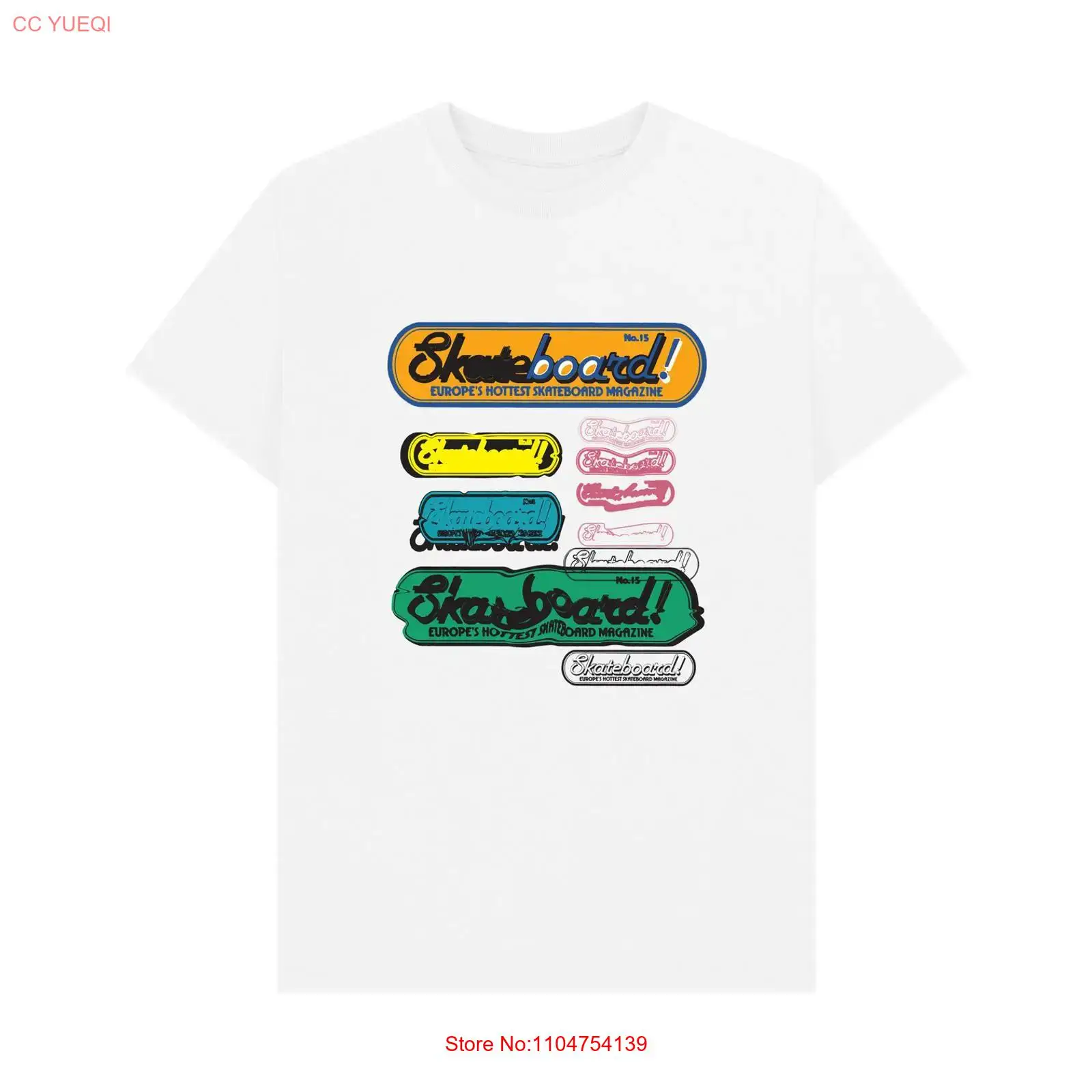 Mens Fashion Magazines - Majalah Skateboard RESMI PREMIUM Kaos T-Shirt