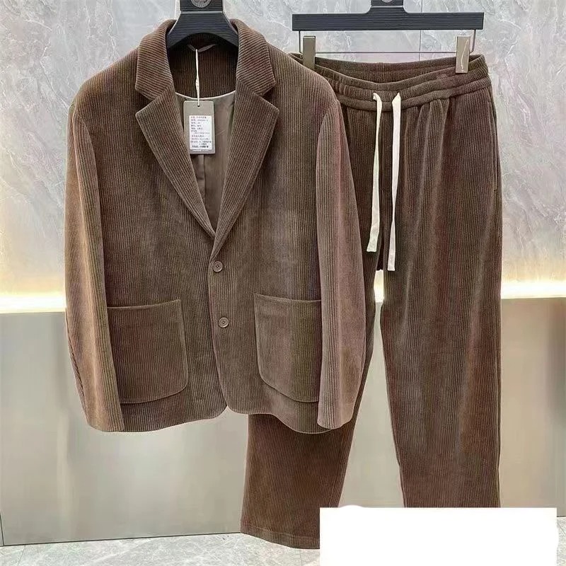 Mens Fashion Blazer - Setelan Jas Pria Musim Semi Gugur
