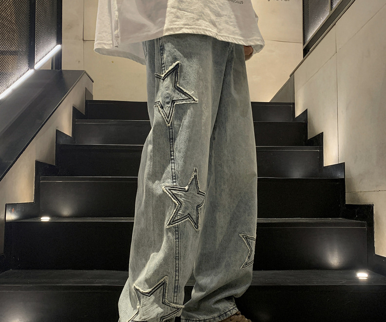 Men'S Fashion With Baggy Jeans - Celana jins pria, pakaian pria Jeans