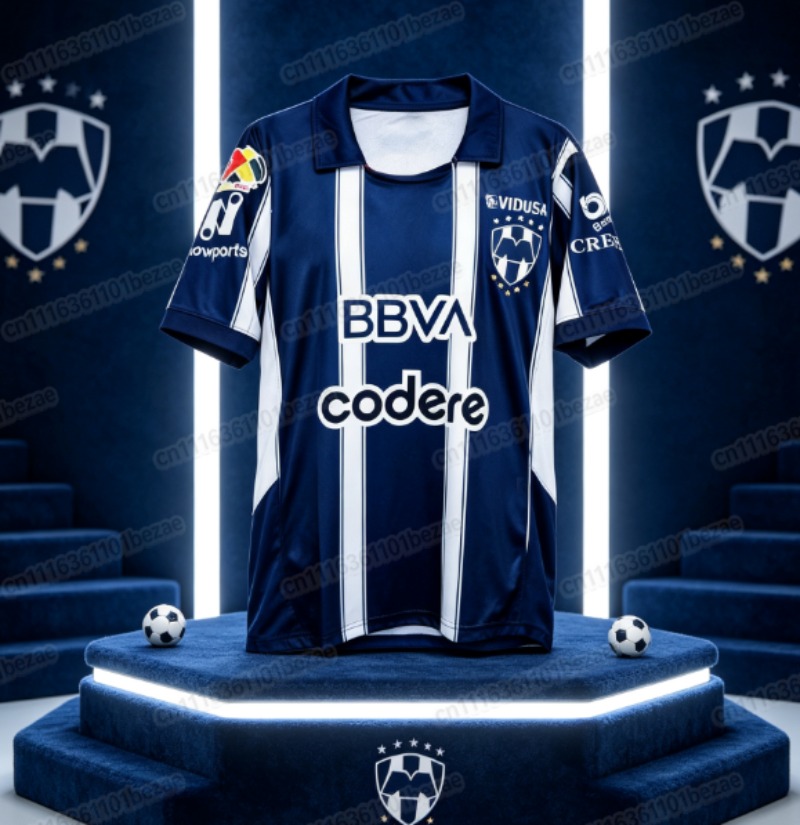 Men'S Fashion Monterrey - Jersey Sepak Bola Rayados Monterrey Model