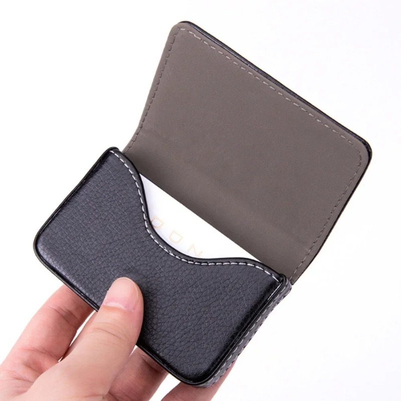 Dompet Kartu Kredit Kulit PU J - Men'S Fashion Visiting Card ulasan dan harga