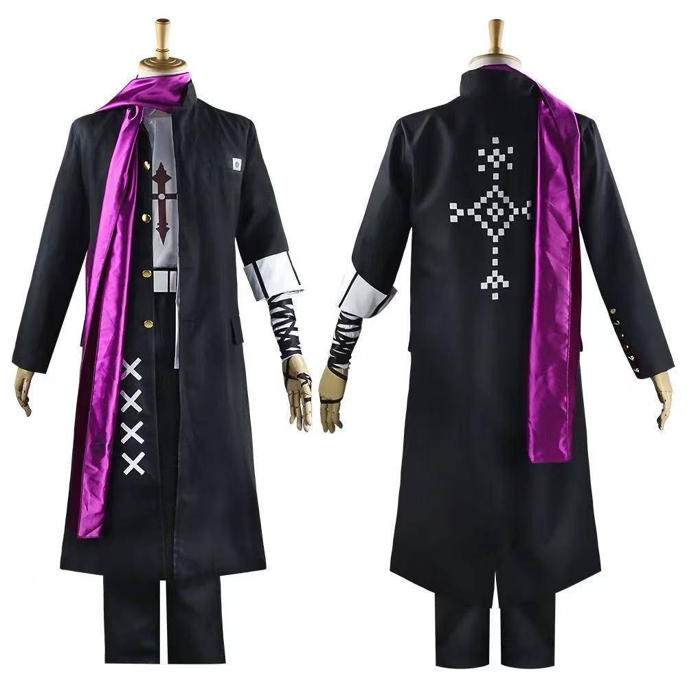 Kostum Cosplay Anime Danganron - Trench Coat Men ulasan dan harga