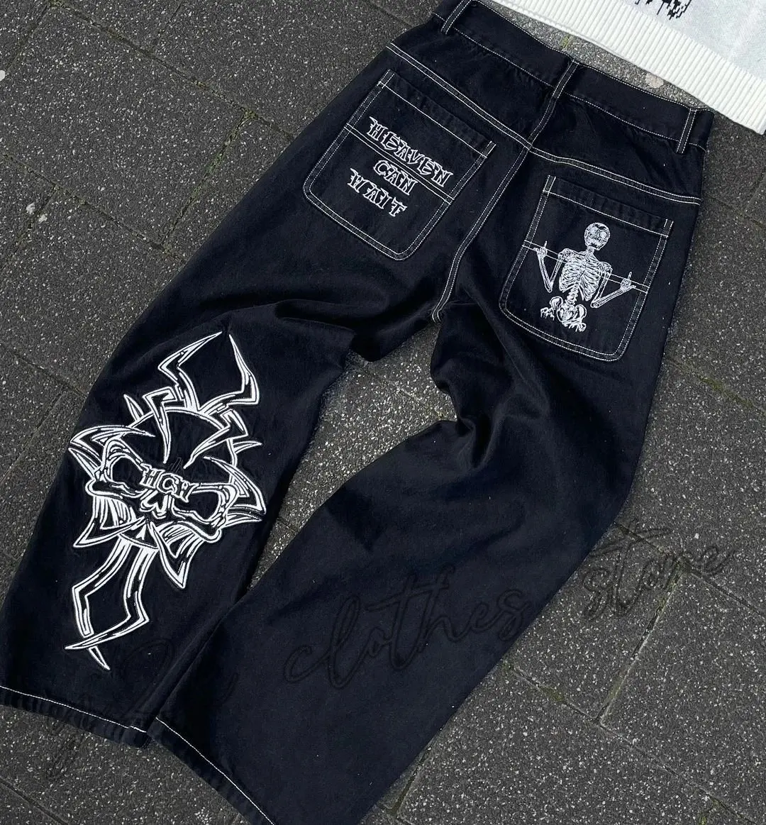 Jeans Gambar Cetak Baru 2025 J - Men'S Fashion With Baggy Jeans ulasan dan harga