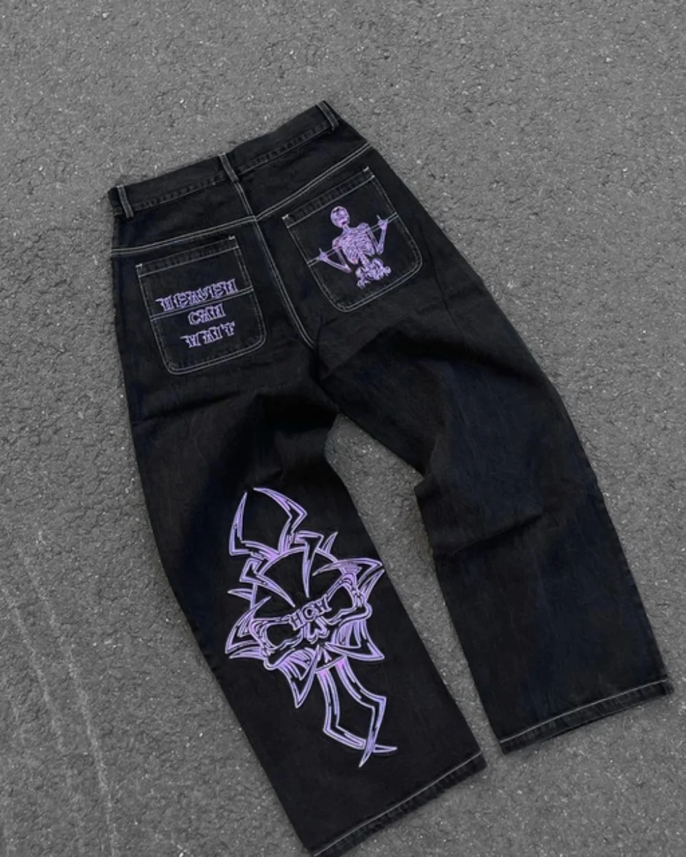 Jeans Gambar Cetak Baru 2025 J - Men'S Fashion With Baggy Jeans ulasan dan harga