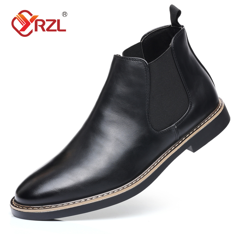 Sepatu Boots Chelsea Pria YRZL - Mens Fashion Autumn 2025 ulasan dan harga