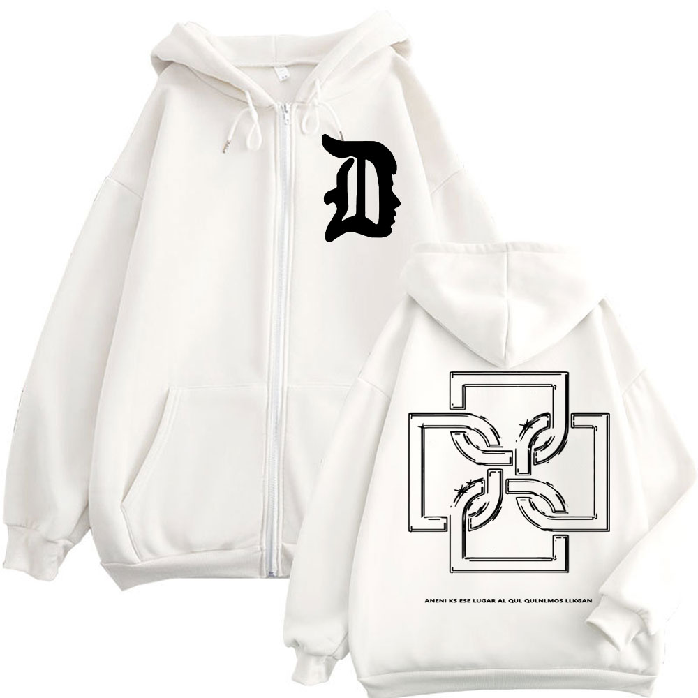 Hoodie Zipper Grafis Logo Rapp - Men'S Fashion Zipper Hoodie ulasan dan harga