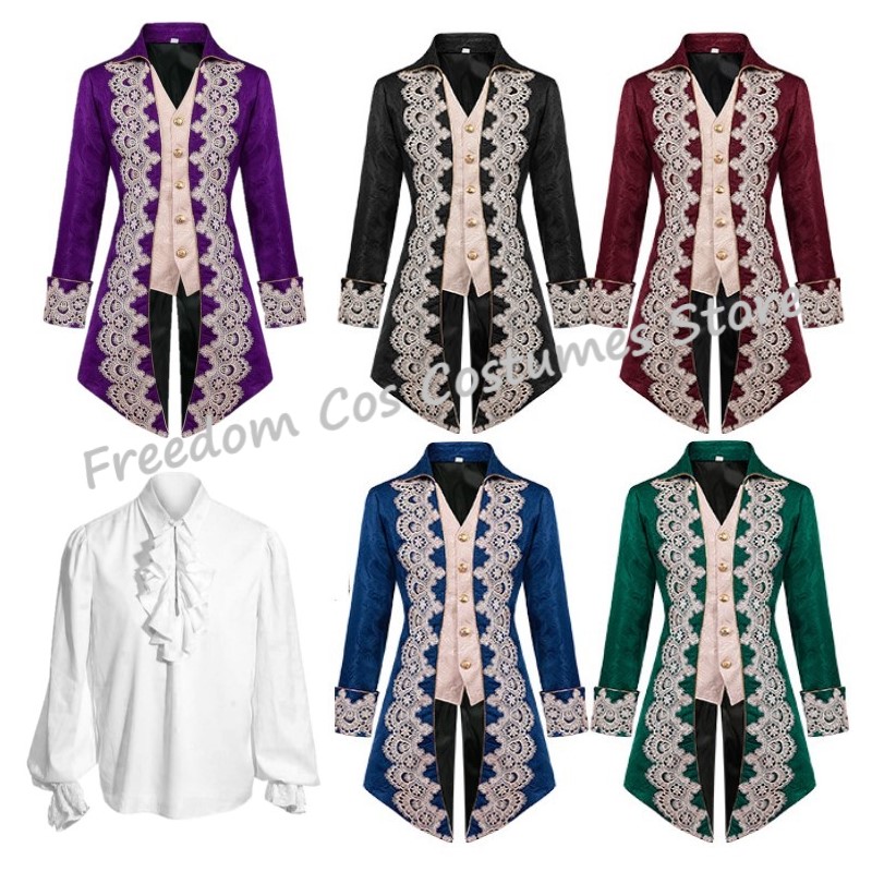 Halloween Pria Wanita Abad Per - Trench Coat Men ulasan dan harga