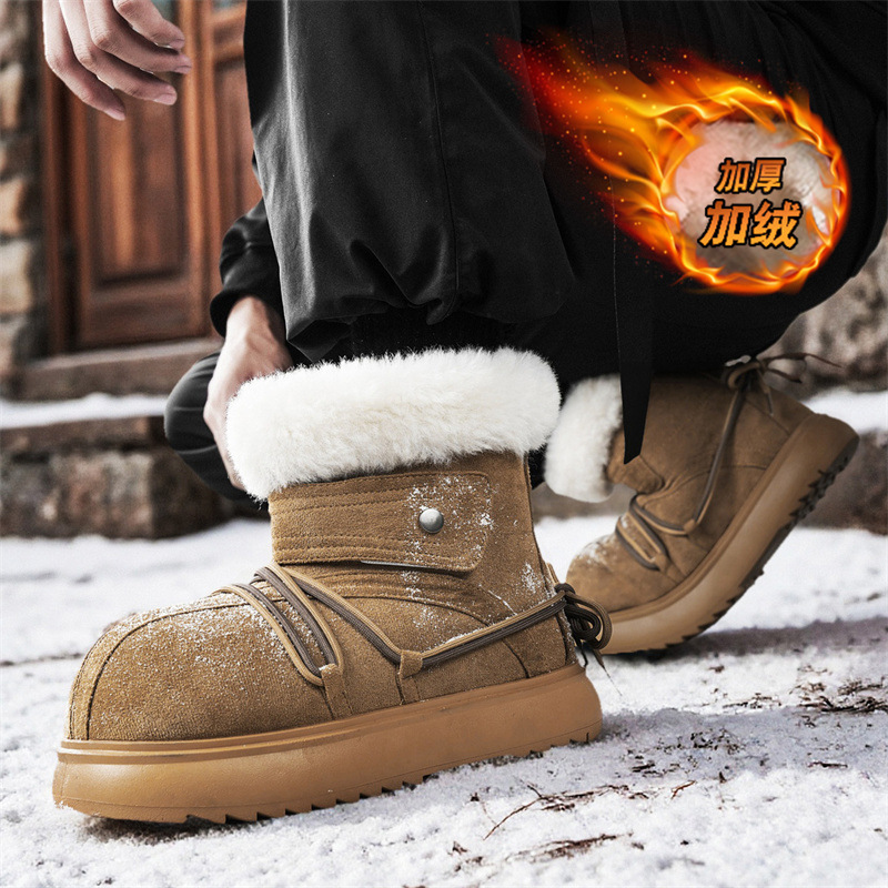 Sepatu Bot Salju Pria Musim Di - Mens Fashion Show ulasan dan harga