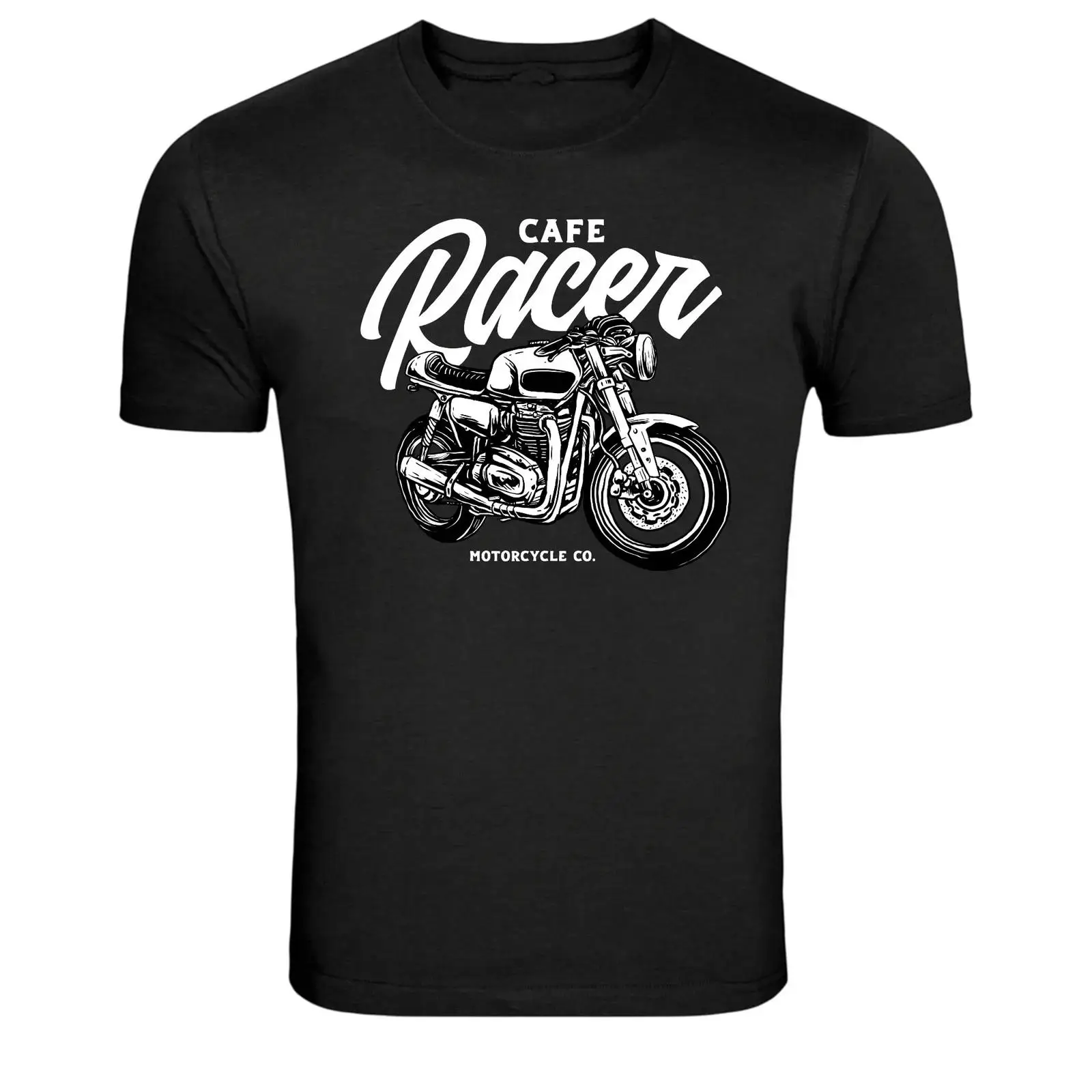 Kaos Cafe Racer Vintage Motorc - Men'S Fashion Garage ulasan dan harga