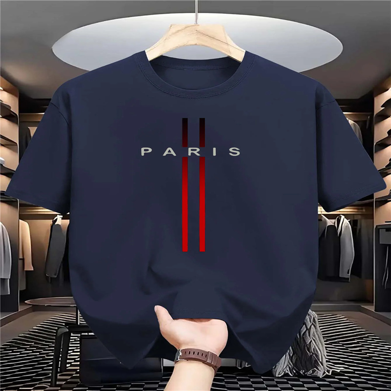 Atasan Kaus Lengan Pendek Lehe - Paris Fashion Men ulasan dan harga