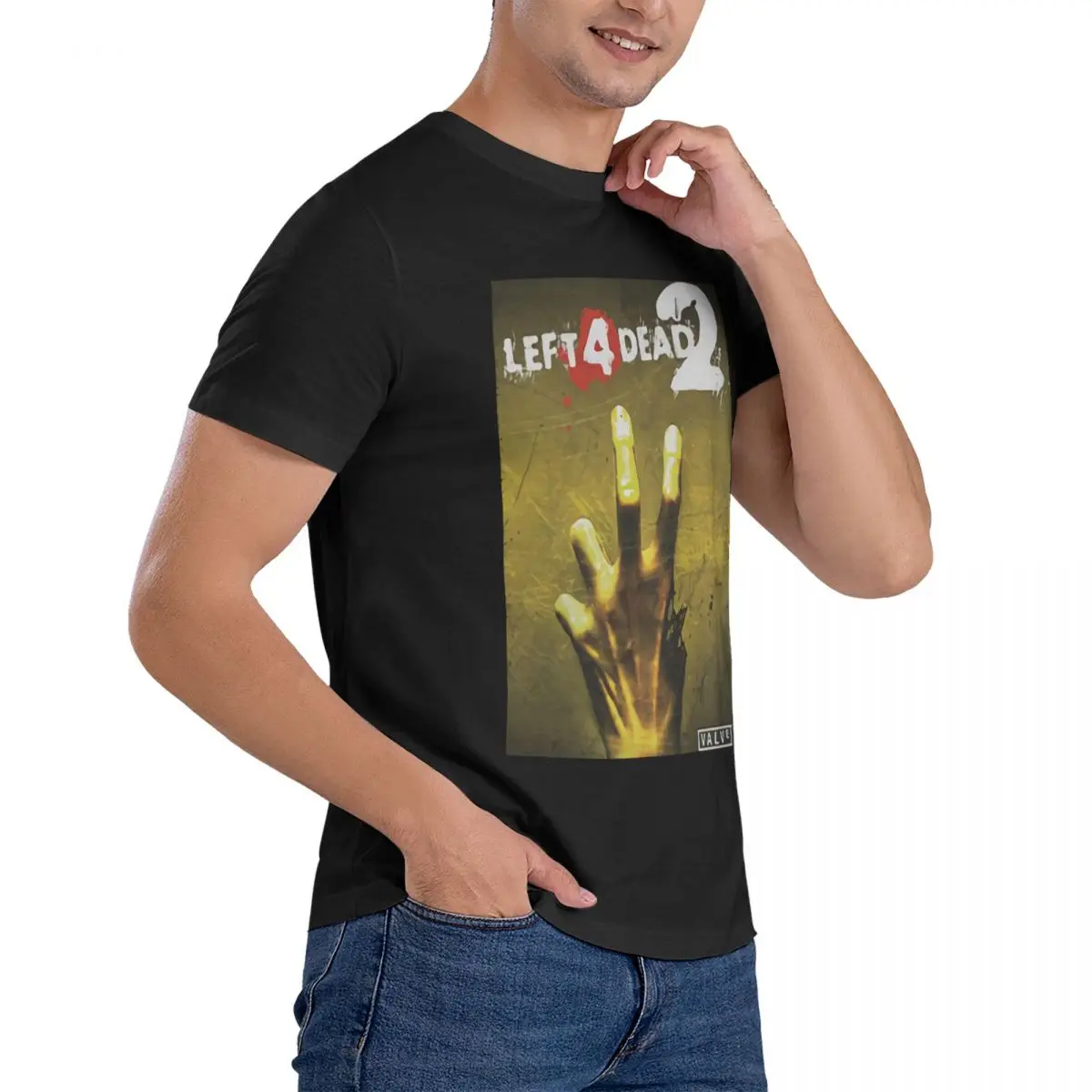 Left 4 Dead 2 T Shirt mode pri - Men'S Fashion Aesthetics ulasan dan harga