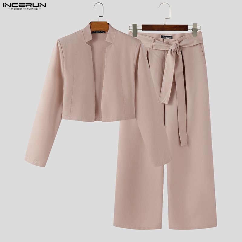 INCERUN Setelan Pria Blazer Cr - Mens Fashion Blazer ulasan dan harga