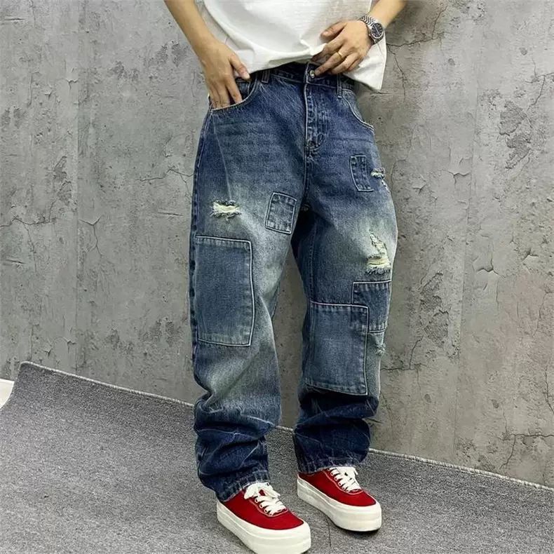 Celana Jeans Pria Model Cargo, - Men'S Fashion With Baggy Jeans ulasan dan harga