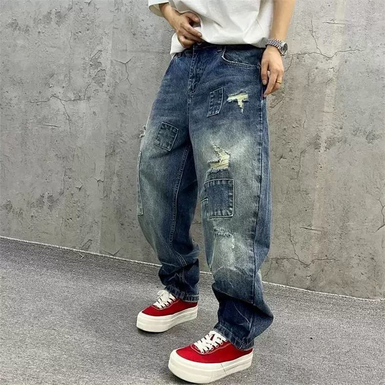 Celana Jeans Pria Model Cargo, - Men'S Fashion With Baggy Jeans ulasan dan harga
