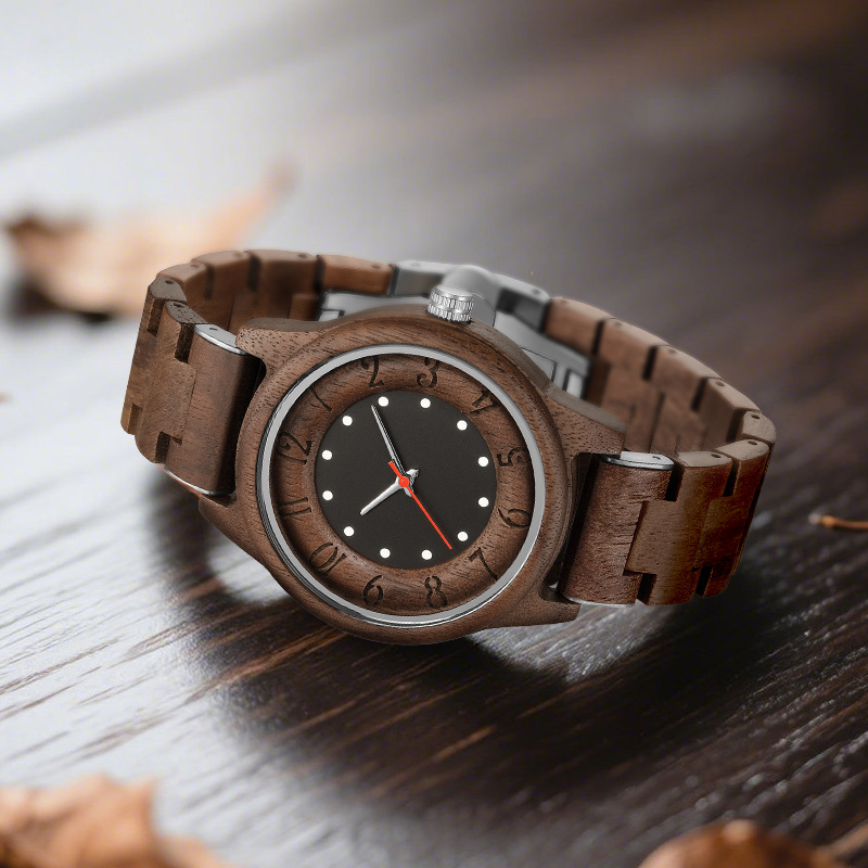 Jam Tangan Kuarsa Kayu dengan  - Mens Fashion In 1920 ulasan dan harga