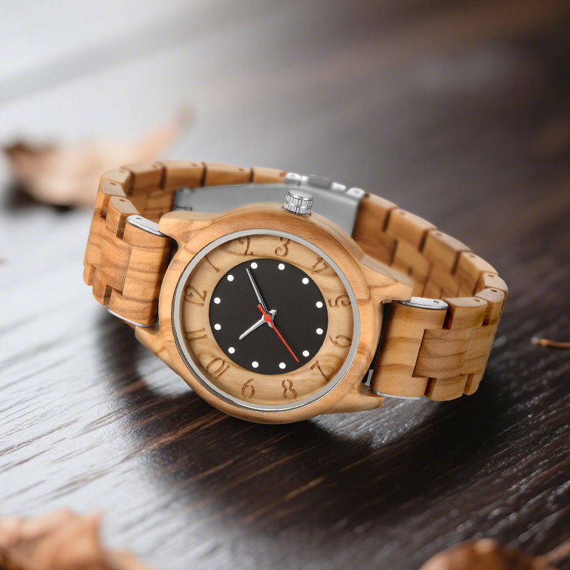 Jam Tangan Kuarsa Kayu dengan  - Mens Fashion In 1920 ulasan dan harga