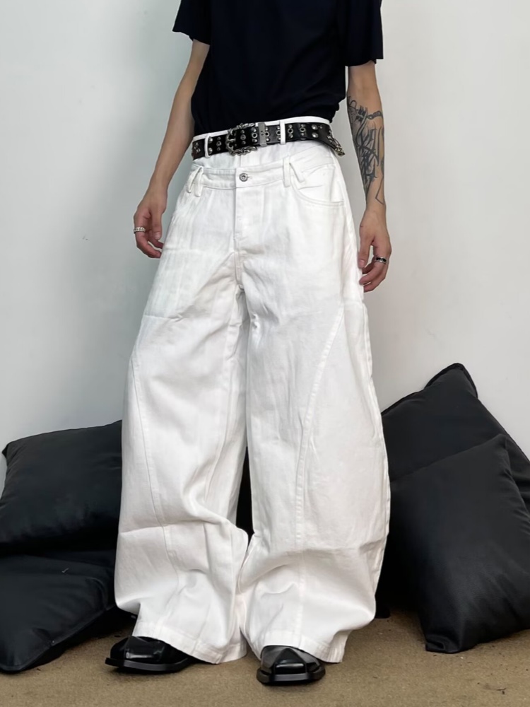 Celana Jeans Baggy Putih Doubl - Men'S Fashion With Baggy Jeans ulasan dan harga