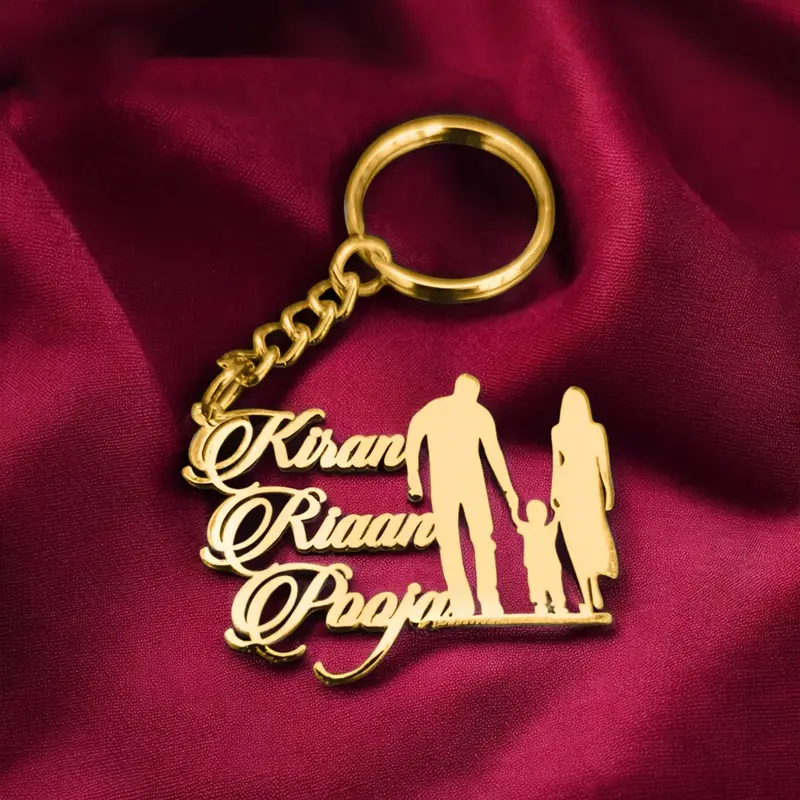 Gantungan kunci pelat nama nom - Men'S Fashion Gold Chain ulasan dan harga