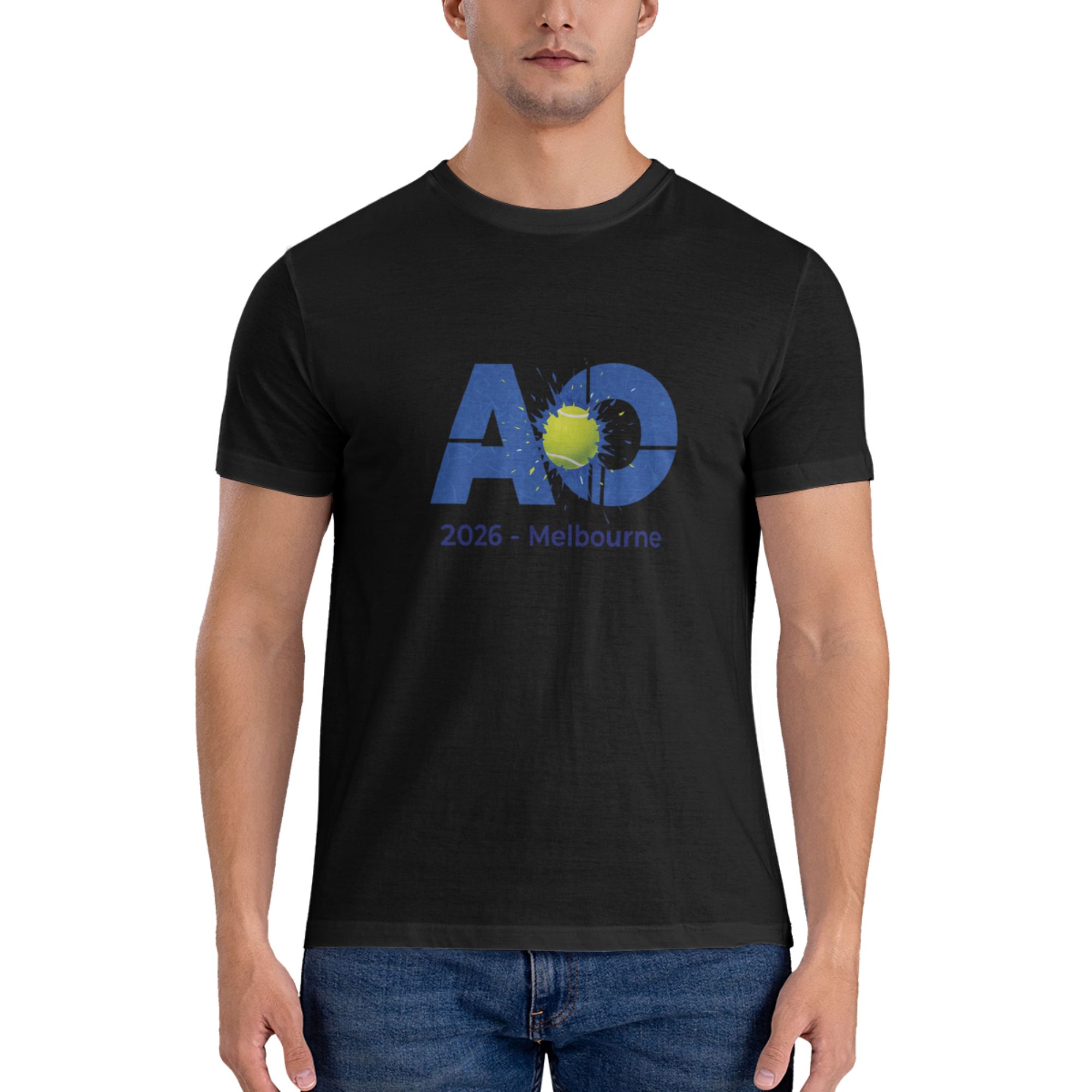 Kaus Cetak Pria Desain Aksi Gr - Mens Fashion Melbourne ulasan dan harga
