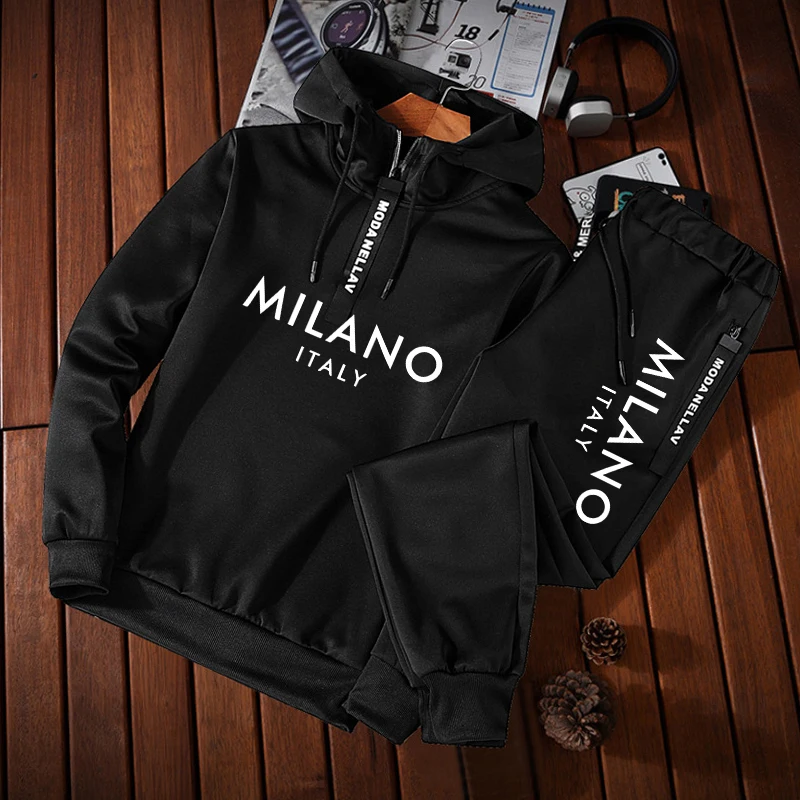 Setelan Olahraga Pria, Hoodie  - Men'S Fashion Zipper Hoodie ulasan dan harga
