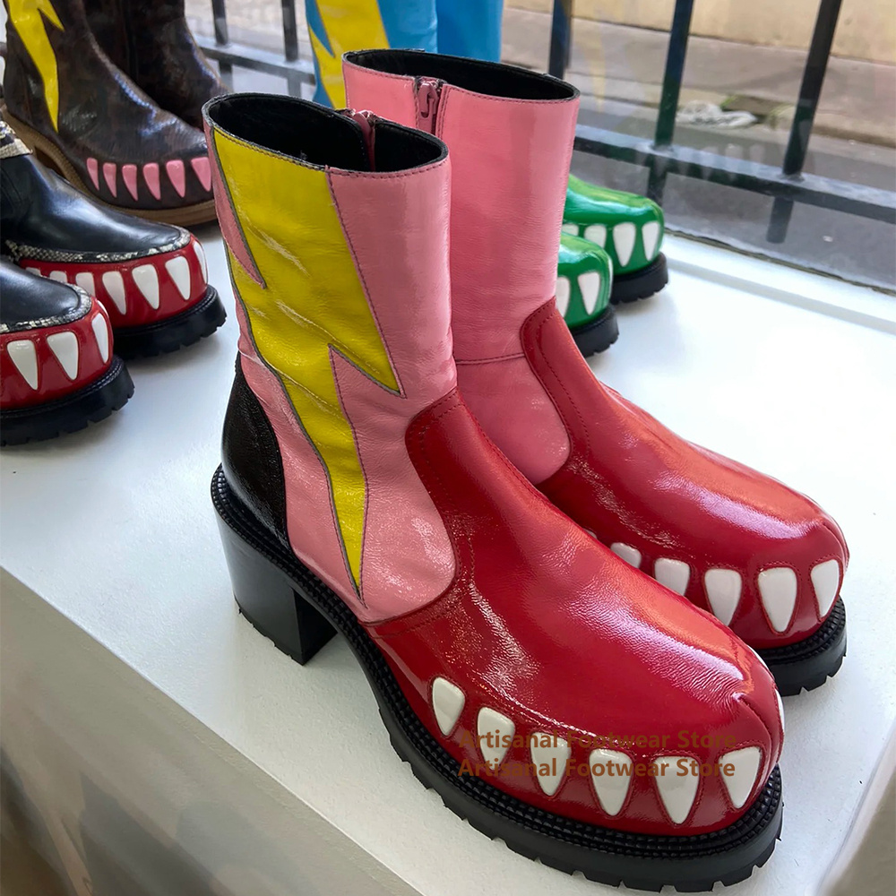 Sepatu Bot Pria Pola Gigi Buay - Mens Fashion Show ulasan dan harga
