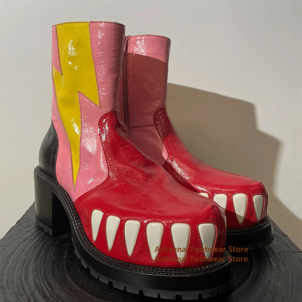 Sepatu Bot Pria Pola Gigi Buay - Mens Fashion Show ulasan dan harga
