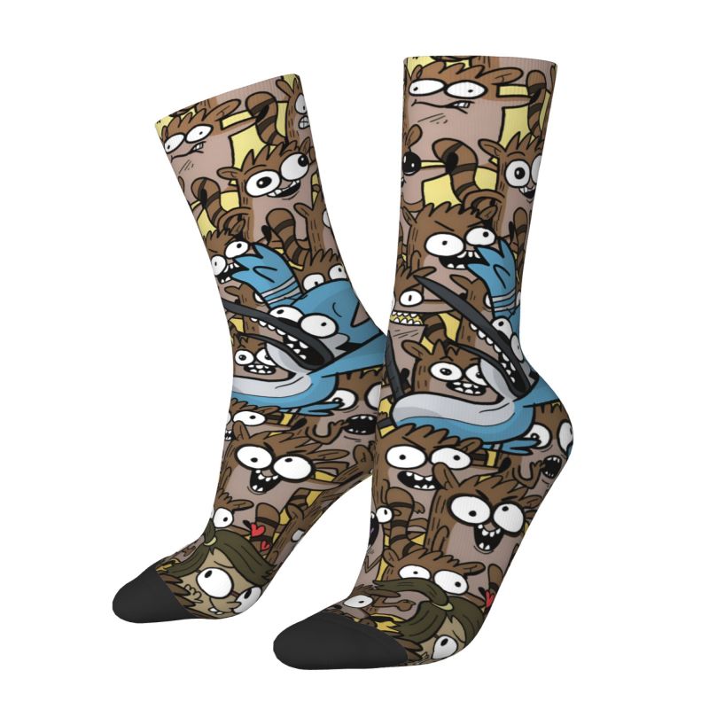Kaos Kaki Santai Motif Kartun  - Mens Fashion Show ulasan dan harga