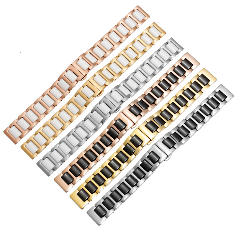 Gelang Jam Tangan Keramik Baja - Mens Fashion In 1920 ulasan dan harga
