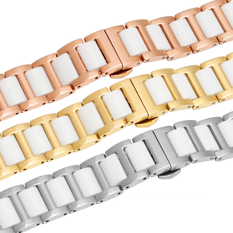 Gelang Jam Tangan Keramik Baja - Mens Fashion In 1920 ulasan dan harga