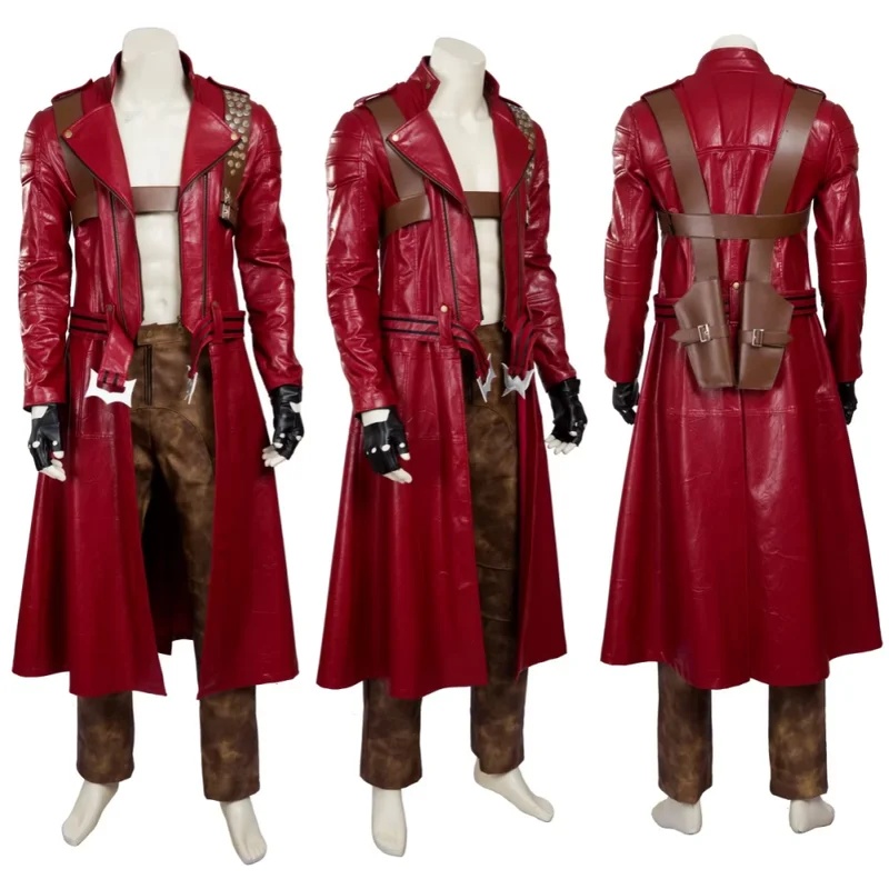 RGD4 Kostum Cosplay Dante Hall - Trench Coat Men ulasan dan harga