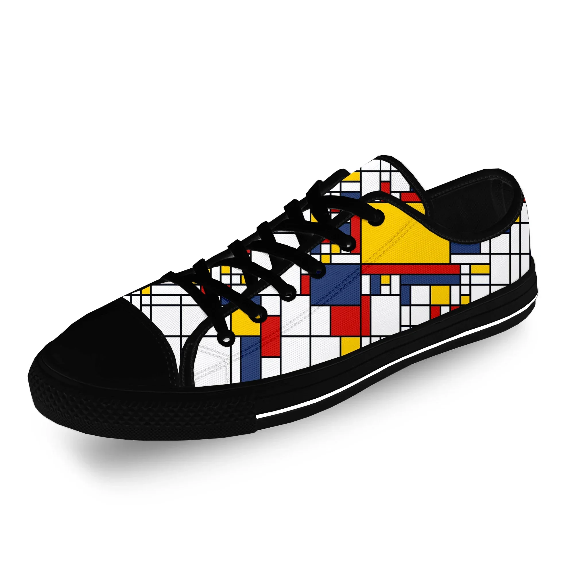 Sepatu Kanvas Low Top Cetak 3D - Men'S Fashion Aesthetics ulasan dan harga