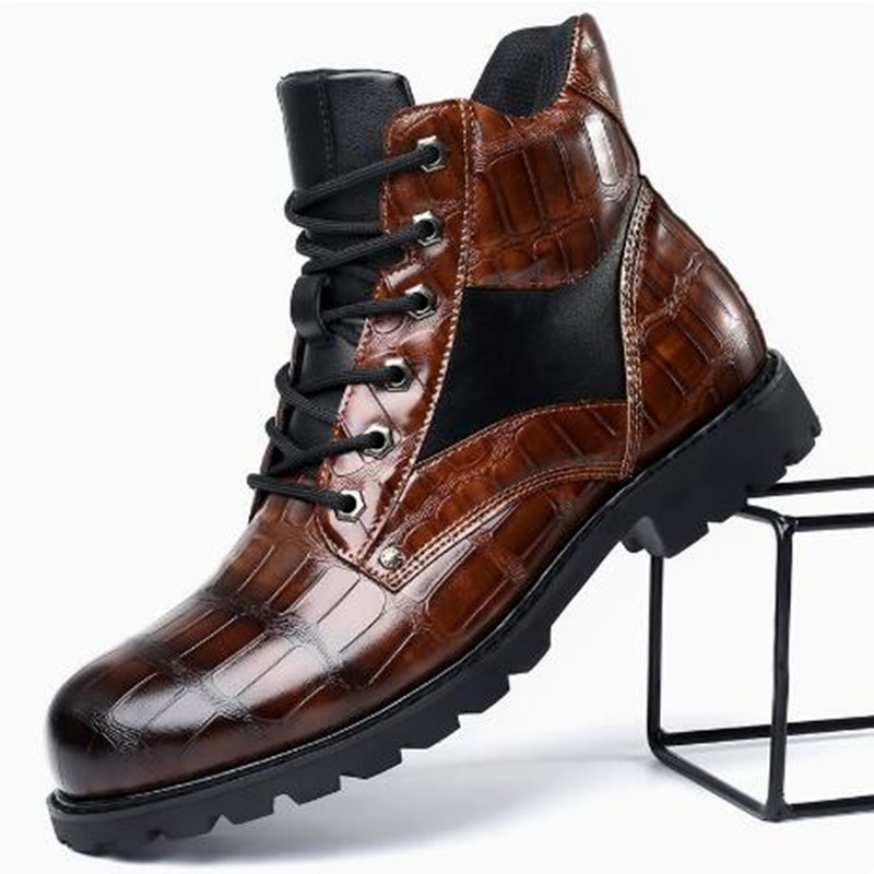 Sepatu Bot Pria Bermerek Mewah - Mens Fashion Zapatos ulasan dan harga