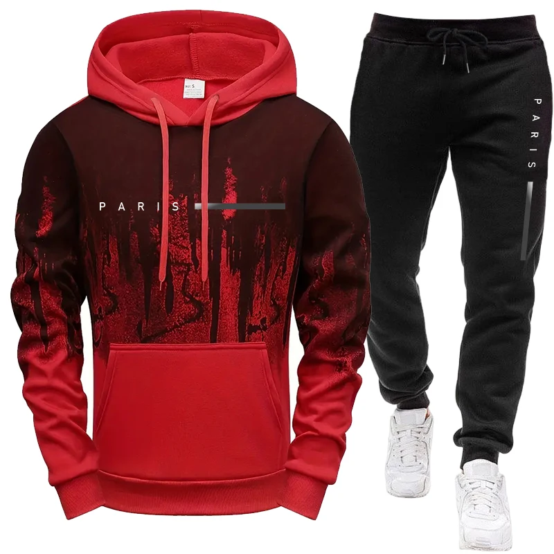 Setelan Pria/Hoodie/Celana Par - Paris Fashion Men ulasan dan harga