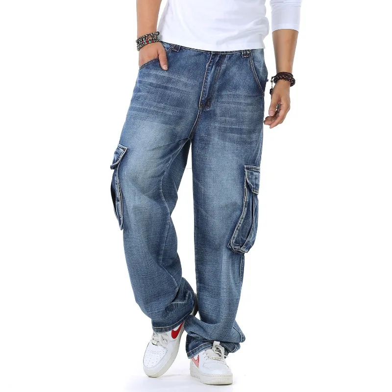 Celana jins pria longgar, cela - Men'S Fashion For Fat Guys ulasan dan harga
