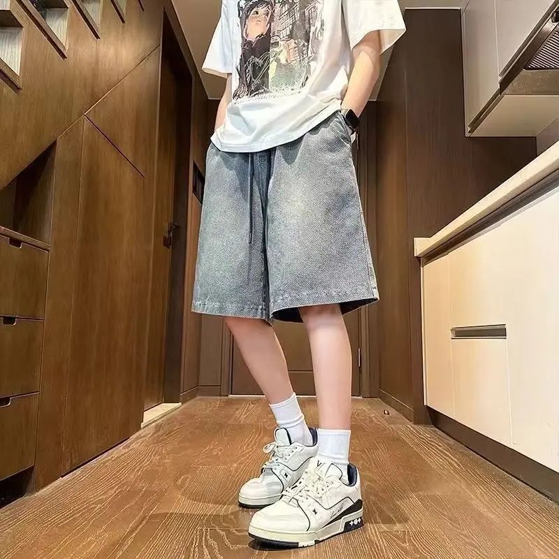 Celana Pendek Pria Jeans Biru  - Men'S Fashion With Baggy Jeans ulasan dan harga