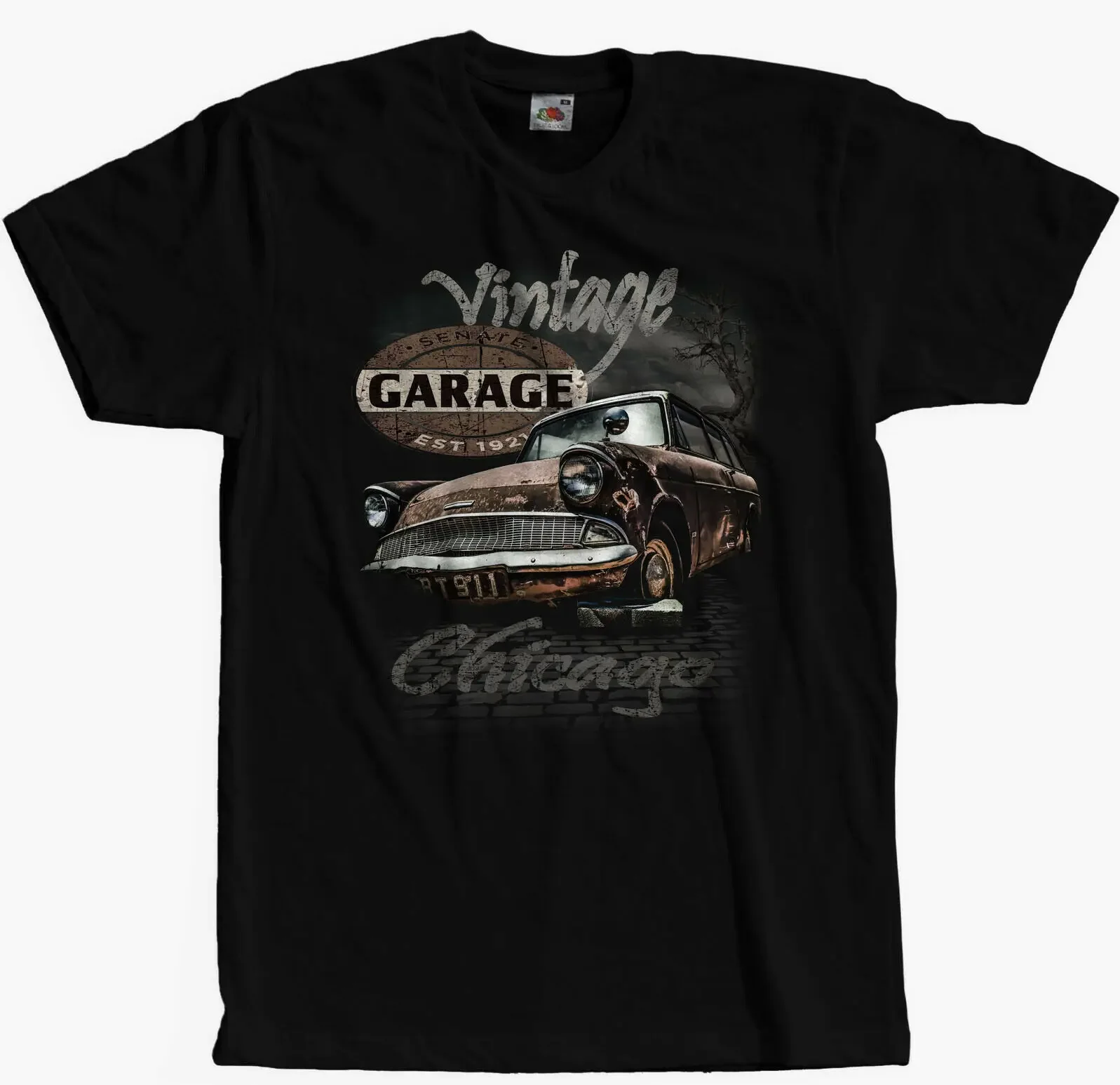 Kaos Oblong Pria Vintage Hot R - Men'S Fashion Garage ulasan dan harga