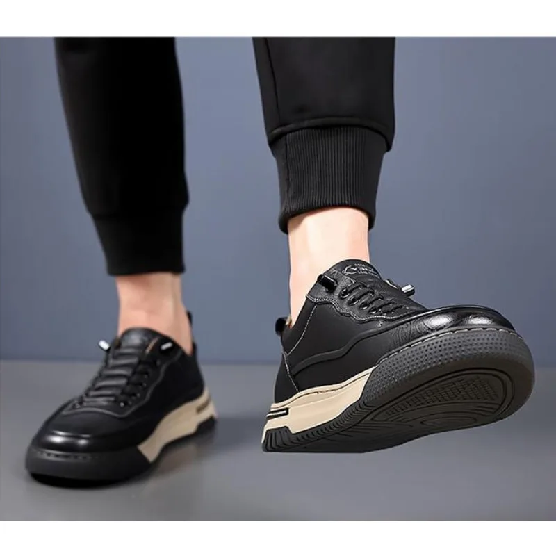 Sepatu sneaker pria kulit sapi - Mens Fashion Zapatos ulasan dan harga