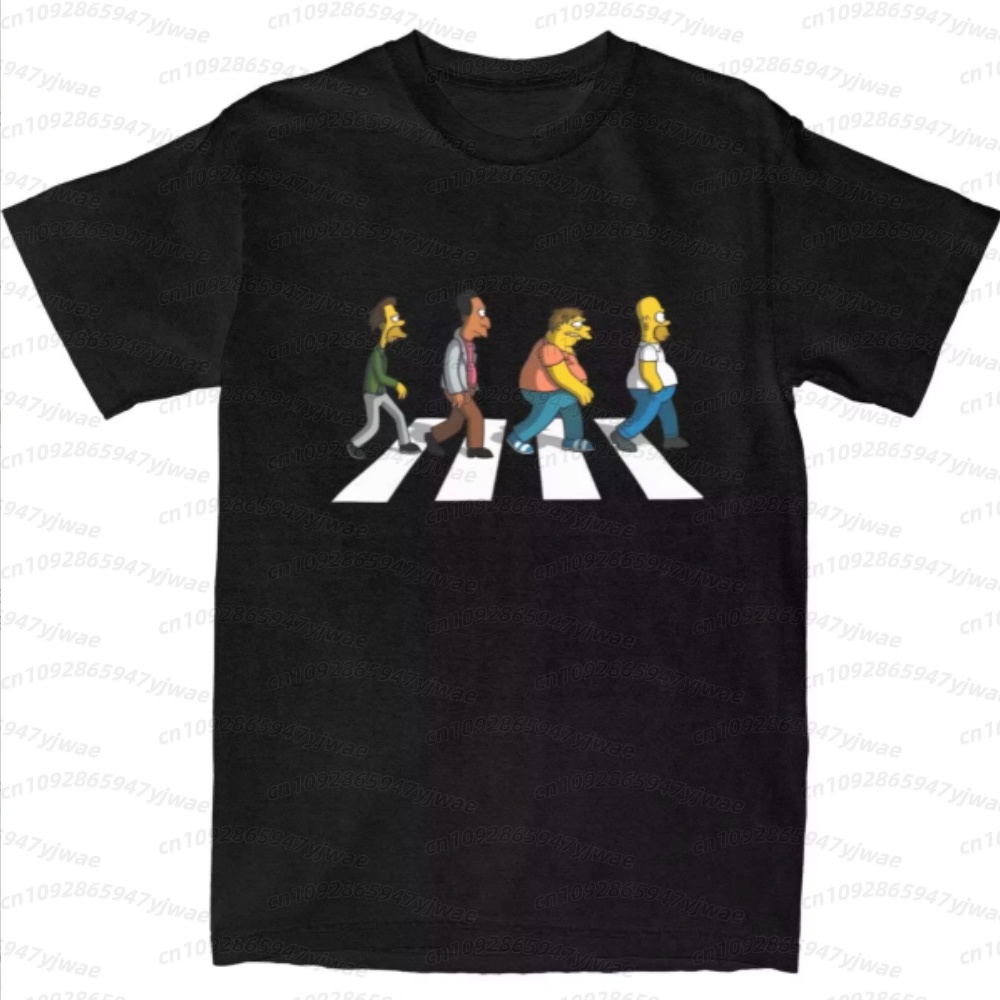 Kaos Pria Simpsons Dad Sidewal - Men'S Fashion Aesthetics ulasan dan harga