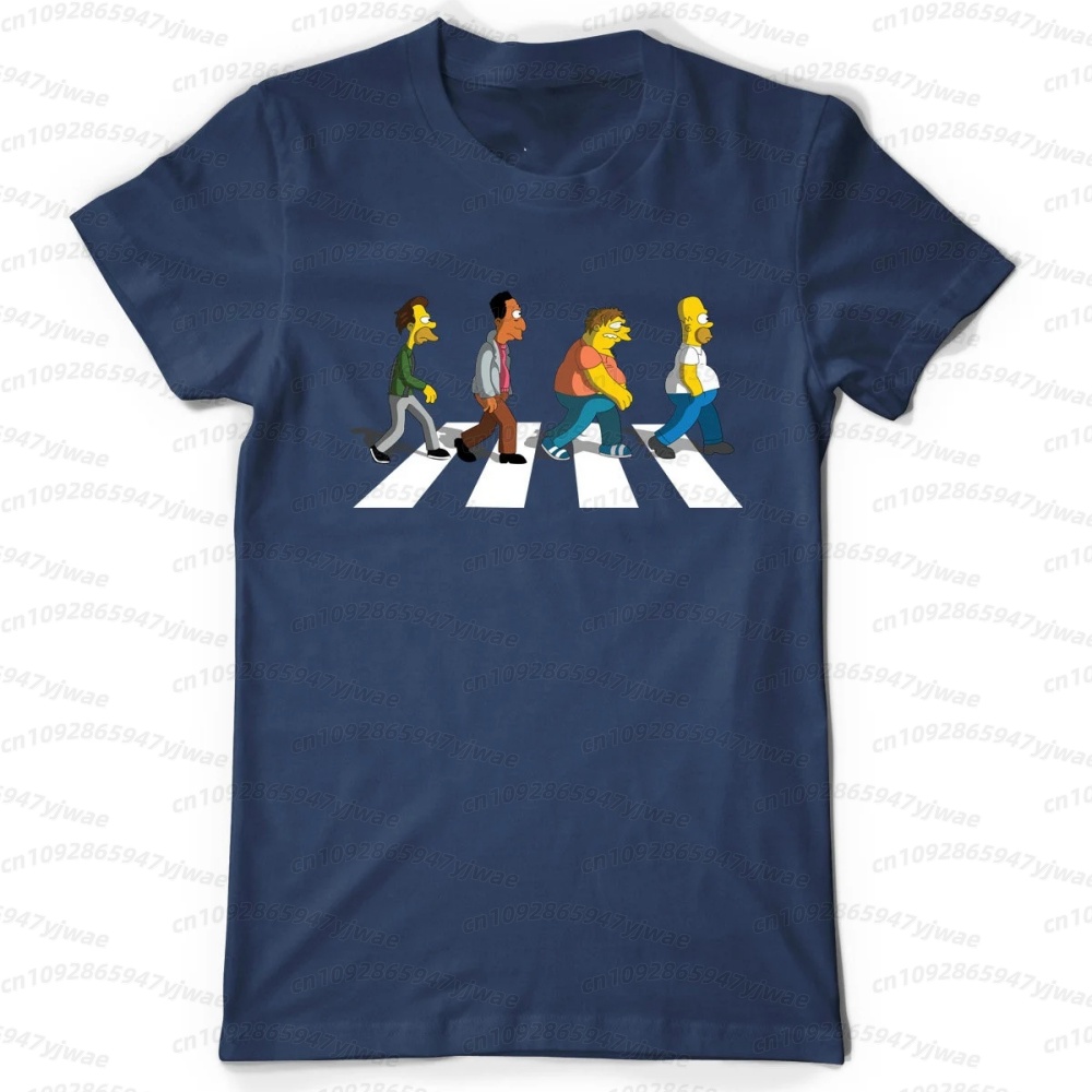 Kaos Pria Simpsons Dad Sidewal - Men'S Fashion Aesthetics ulasan dan harga