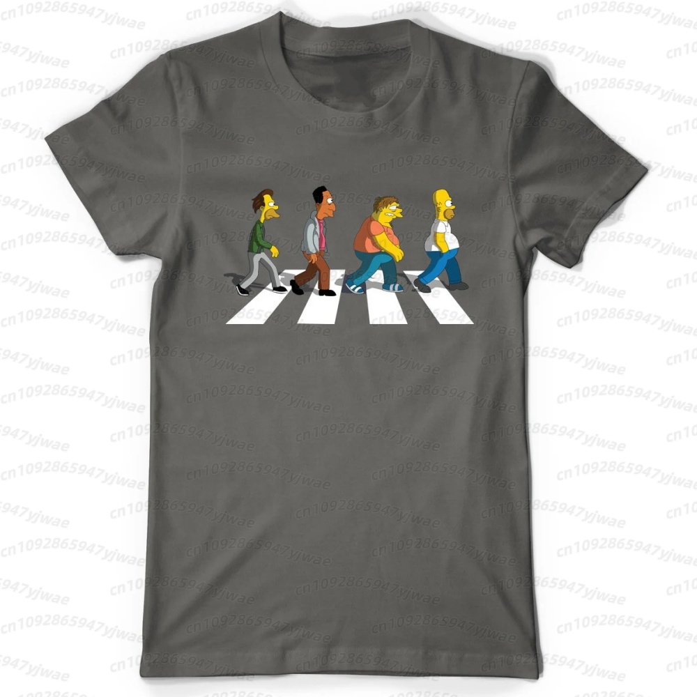 Kaos Pria Simpsons Dad Sidewal - Men'S Fashion Aesthetics ulasan dan harga