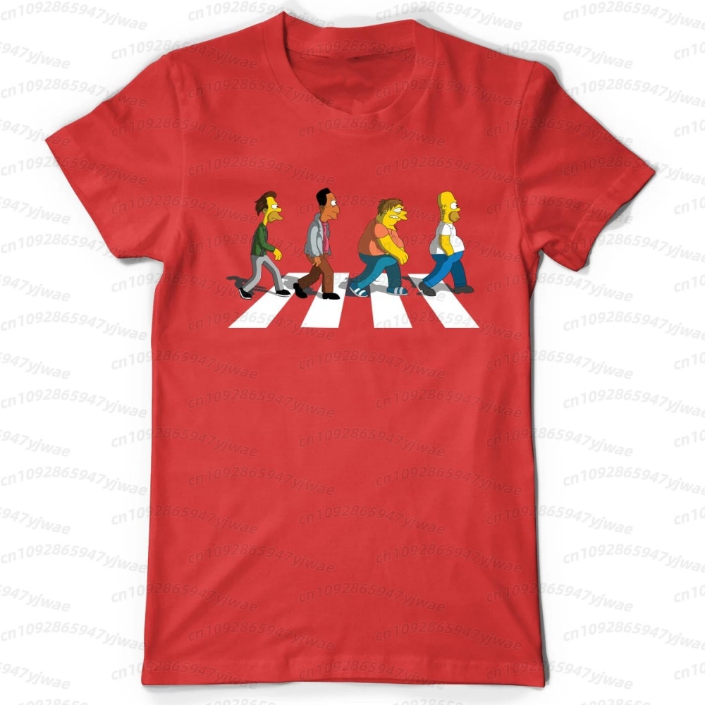 Kaos Pria Simpsons Dad Sidewal - Men'S Fashion Aesthetics ulasan dan harga