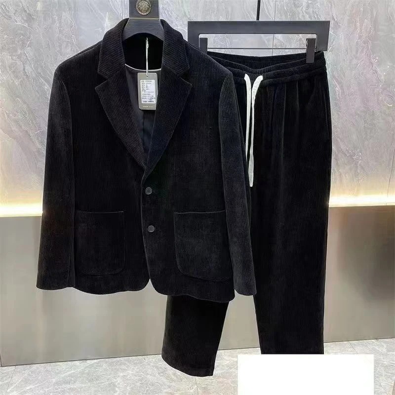 Setelan Jas Pria Musim Semi Gu - Mens Fashion Blazer ulasan dan harga