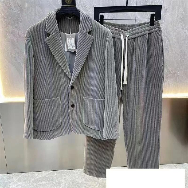 Setelan Jas Pria Musim Semi Gu - Mens Fashion Blazer ulasan dan harga